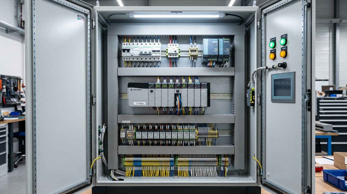 Gabinetes eléctricos y control PLC DISAYC