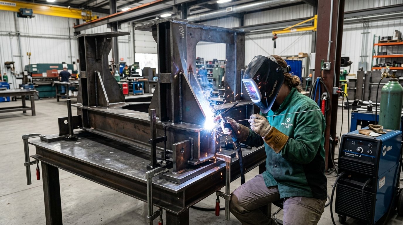 Soldadura estructural y pailería industrial DISAYC